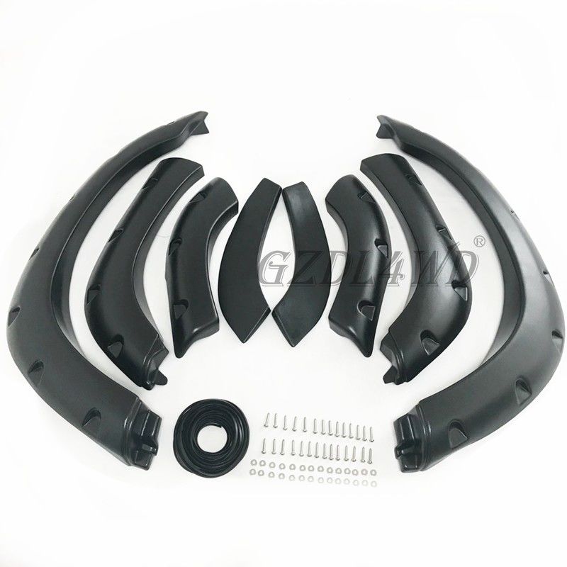 Flares Arch ล้อสีดำ / DL4WD 80 Series Land Cruiser Toyota Fender Flares