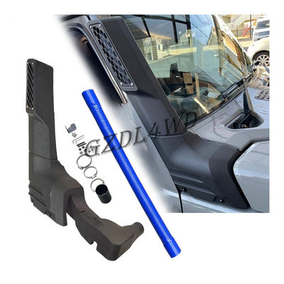 LLDPE 4x4 Car Snorkels Air Intake Snorkel For Jimny 2019 2020 พร้อมท่อซิลิโคนอุณหภูมิสูงสีฟ้า