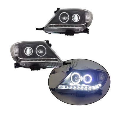 ไฟหน้า LED แบบกำหนดเองสำหรับ Toyota Hilux Kun 2005 2014 Hilux Vigo Front Lights